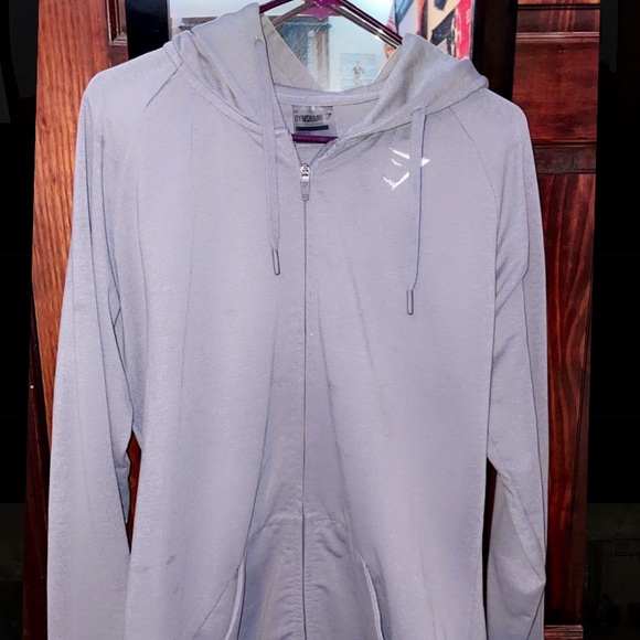 Grey gymshark hoodie - Picture 4 of 6
